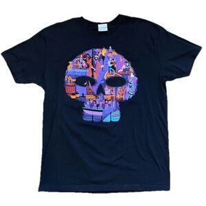 NWT WonderGround Disney Shag Pirates of the Caribbean Graphic T-Shirt Black XL